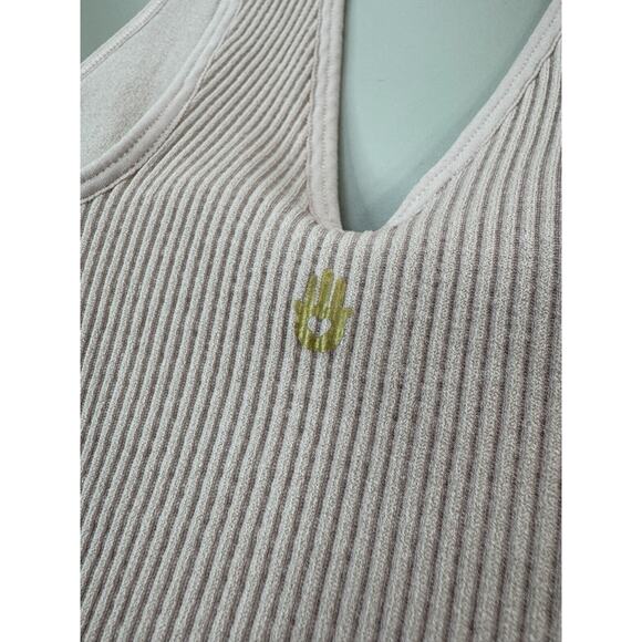 Spiritual Gangster NWT Women’s Crop Tank Size XS S Pink Ballet Ribbed Revolve - Picture 9 of 11